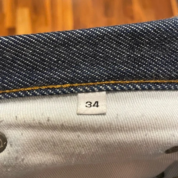 Gustin Indigo Raw Denim (Heavy) Straight Fit Jeans